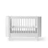 OLIVER FURNITURE WOOD MINI+ COT BED EXCL. JUNIOR KIT, WHITE
