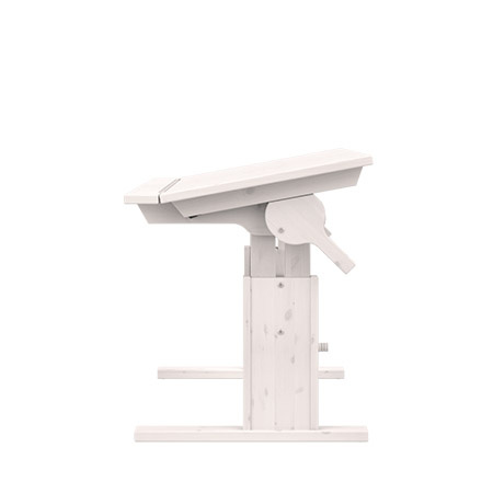 LIFETIME Kidsrooms Writing Desk - Height and Slant Adjustable, whitewash