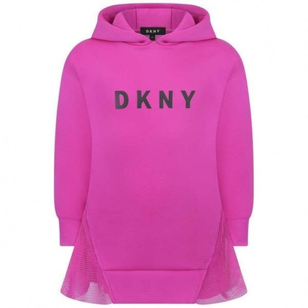 DKNY Girls hooded dress