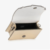 KARL LAGERFELD Kids Girls MINI MI Crossbody bag in gold and white