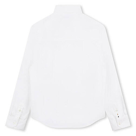 BOSS Kids Elegant boys long sleeve white shirt