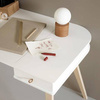 OLIVER FURNITURE Biurko dziecięce Wood białe wys. 72.6 cm