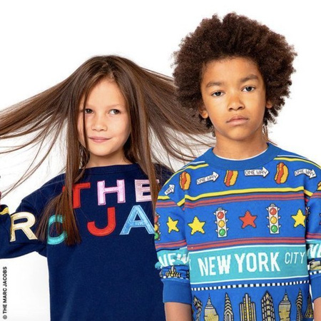 THE MARC JACOBS Bluza dziewczęca granatowa