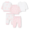 The Marc Jacobs Baby Girl Three-Piece Reversible Tracksuit, Pink