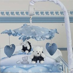 PICCI NANNY Carousel with Music Box Cream