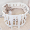  PICCI Dream Baby oval crib with beige application