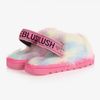 BILLIEBLUSH Fur slides for girls