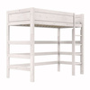 LIFETIME Kidsrooms Łóżko High Sleeper 177 cm z drabinką, whitewash