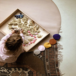 EEVEVE Splat mat -  Mocha Dark