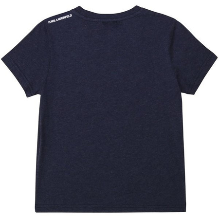KARL LAGERFELD KIDS MINI MI T-shirt chłopięcy z krótkim rękawem
