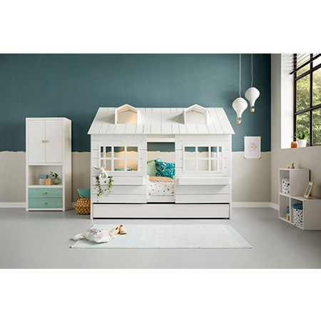 OLIVER FURNITURE Łóżeczko dziecięce Seaside Lille bez tapczanika junior