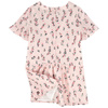CARRÉMENT BEAU Girls pink cotton dress