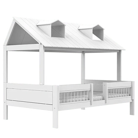 LIFETIME Kidsrooms Kid's House bed Beach House 120x200 cm, white