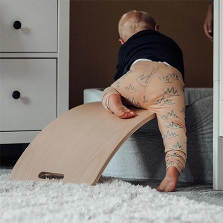 Curve Lab Kids Balanced wooden balance board Perfect Arc