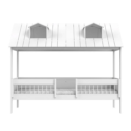 LIFETIME Kidsrooms House Bed Beach House (2in1) 90x200 cm, white