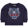 KENZO Kids Boys Navy Tiger Sweatshirt