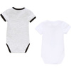 KARL LAGERFELD Kids Komplet 2 body dziecięcych dla chłopca