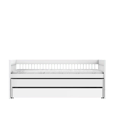 LIFETIME Kidsrooms Łóżko z szufladą i łóżkiem gościnnym 90x200, białe