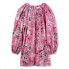 THE MARC JACOBS Long-Sleeved Printed Dress, Fuchsia
