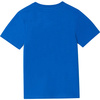 DKNY T-shirt chłopięcy z krótkim rękawem niebieski