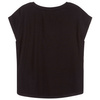 DKNY T-shirt dziewczęcy z krótkim rękawem z nadrukiem czarny