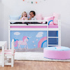 HOPPEKIDS Pufa siedzisko dla dzieci UNICORN