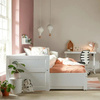 LIFETIME Kidsrooms Cabin Bed incl. Guest Bed and Bed Drawer, white