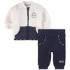 BOSS KIDS Baby track suit in blue and white