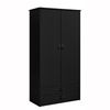 LIFETIME Kidsrooms Wardrobe with two doors, black