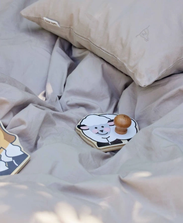 OLIVER FURNITURE JUNIOR BEDDING 100X135 CM, Little Mouse