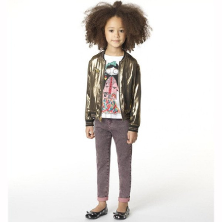 THE MARC JACOBS T-shirt dziewczęcy z długim rękawem