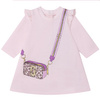 KARL LAGERFELD KIDS Pink printed dress