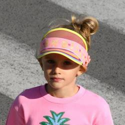 BILLIEBLUSH Girls pink and yellow sun eyehade cup