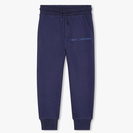 THE MARC JACOBS Teen boys navy blue cotton joggers
