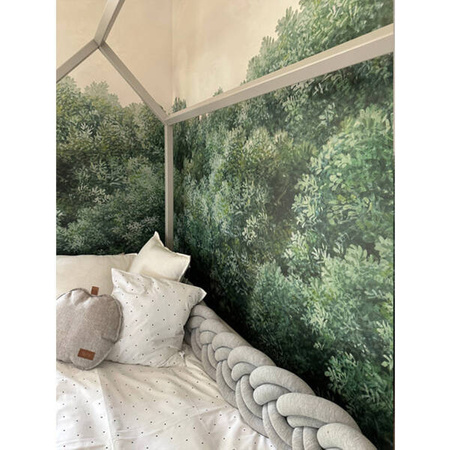  HOPPEKIDS  ECO Comfort Łóżko dziecięce domek 70x160 cm szare