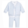 BOSS KIDS Boys Blue Cotton Tracksuit