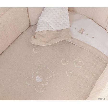  PICCI Dream Baby oval crib with pale blue application