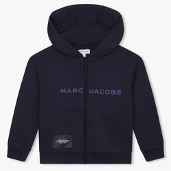 THE MARC JACOBS Boys hooded velour zip-up top