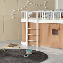 OLIVER FURNITURE Kurtyna do łóżka dziecięcego Wood Original karmel