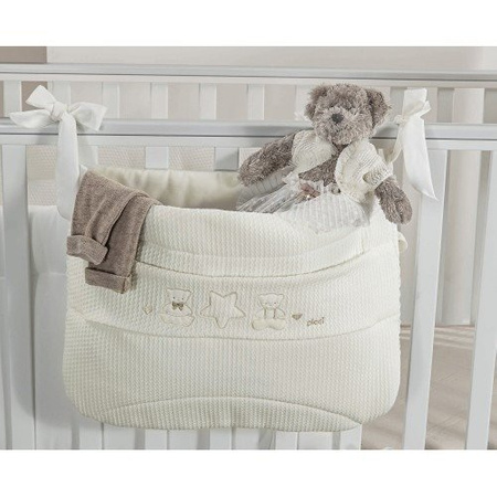 PICCI NANNY Toy Bag for Crib Cream