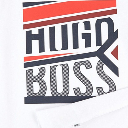 BOSS KIDS T-shirt chłopięcy z krótkim rękawem