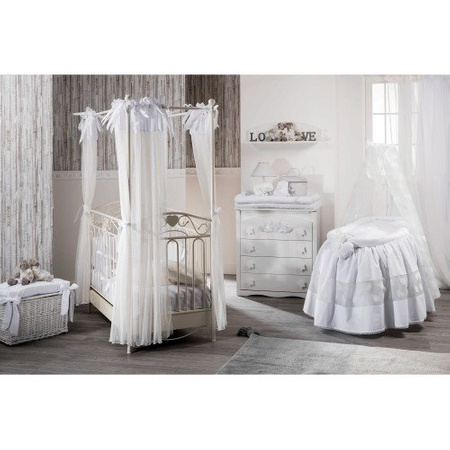 PICCI NANNY Dresser Changing Table White