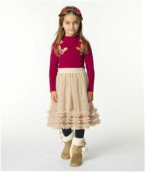 CATIMINI Bi-material dress