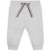 BOSS KIDS Baby boys light grey 2-piece organic cotton tracksuit