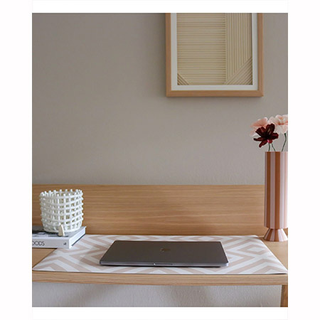  EEVEVE Deskmat Modern Blocks - Desert Sand, 70x44 cm