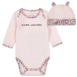 THE MARC JACOBS Cotton onesie and hat set