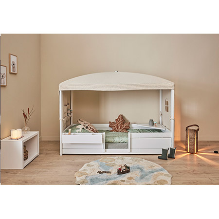 OLIVER FURNITURE Łóżeczko dziecięce Seaside Lille bez tapczanika junior