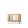  OLIVER FURNITURE Ліжечко Wood MINI + Oak (без дитячого комплекту)