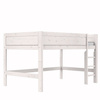 LIFETIME Kidsrooms Łóżko 128 cm z drabinką 120x200 cm whitewash