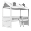 LIFETIME Kidsrooms Kid's Cabin bed Beach House 90x200 cm, white